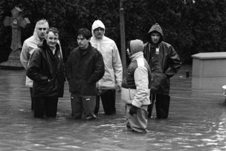 Overstromingen in Limburg in het dorpje Itteren, Bestanddeelnr 932-8630