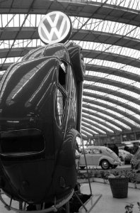 Overzicht van de autotentoonstelling in de RAI, Bestanddeelnr 912-0420