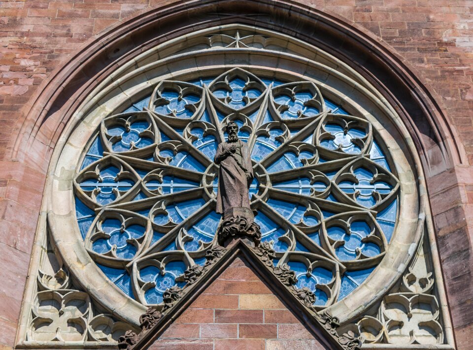 Dom faith church window