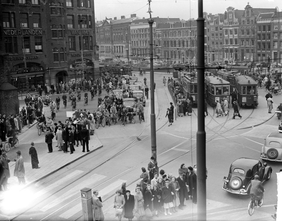 Overzicht nieuwe verkeersregeling Muntplein, Bestanddeelnr 903-0499