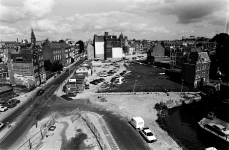 Overzicht Nieuwmarktbuurt waar metro loopt, Bestanddeelnr 930-9813