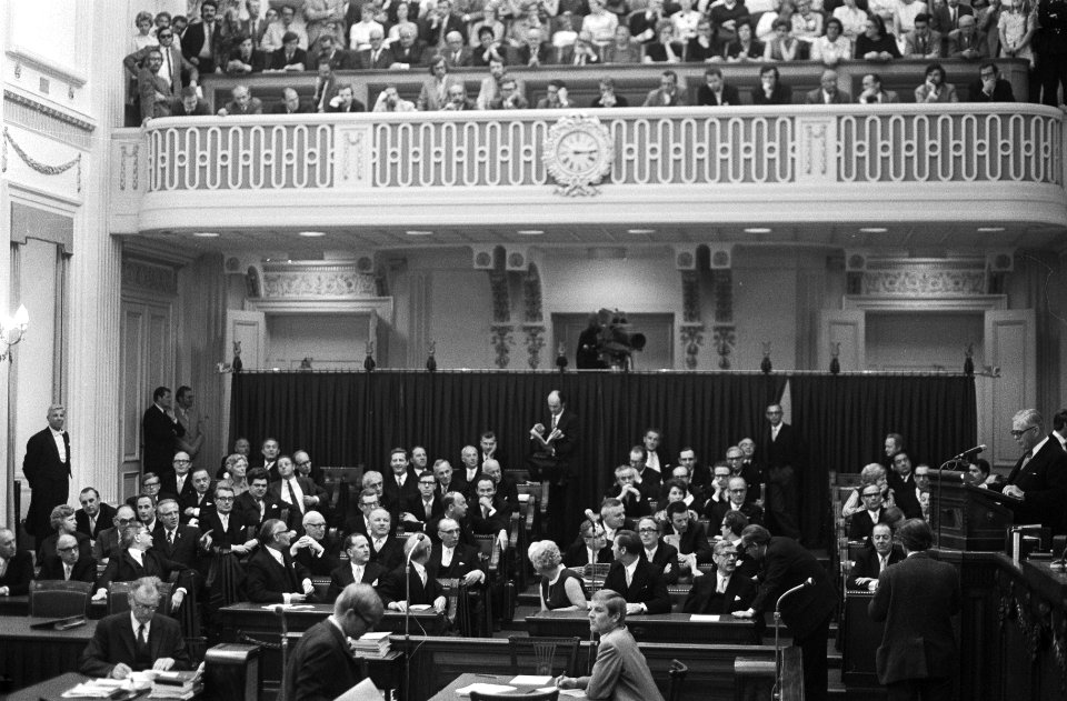 Overzicht van de vergaderzaal, Bestanddeelnr 924-5403