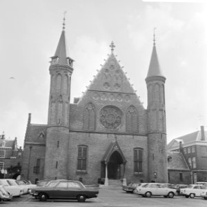 Overzicht Binnenhof Den Haag , ext. Ridderzaal gebouw, Bestanddeelnr 922-7431