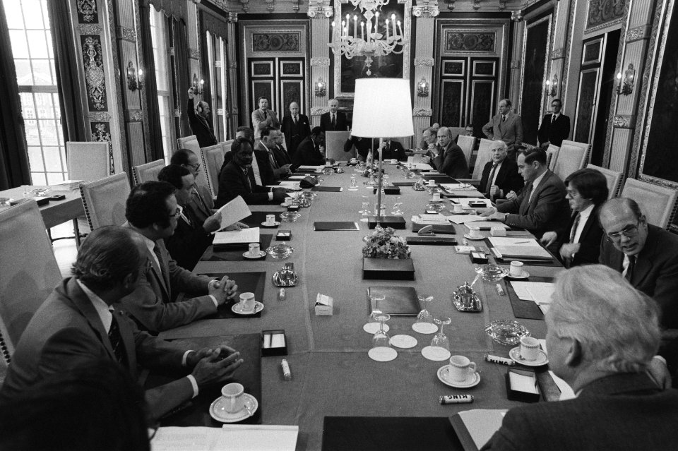 Overzicht tijdens het overleg, Bestanddeelnr 931-7650