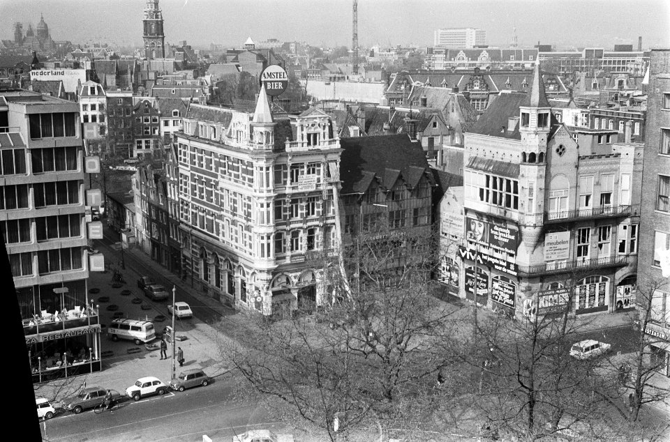 Overzicht panden Rembrandtplein (Volkskrant), Bestanddeelnr 926-3840