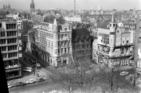 Overzicht panden Rembrandtplein (Volkskrant), Bestanddeelnr 926-3840