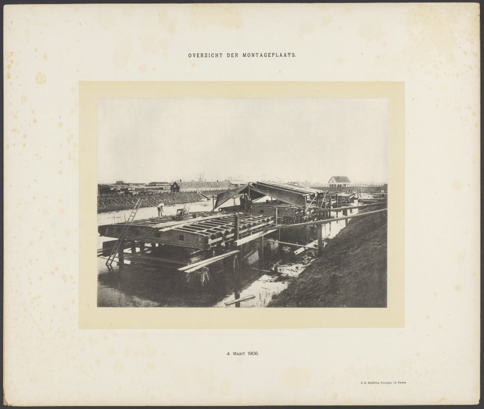 Overzicht der montageplaats, Bestanddeelnr 784