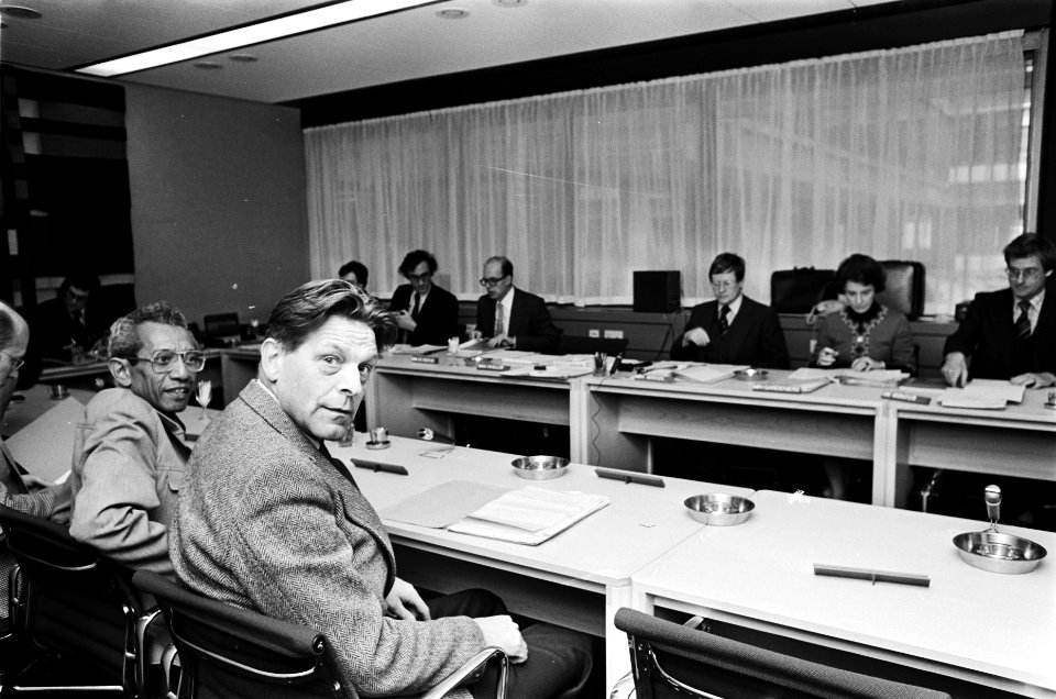 Overleg regeringsdelegatie met gemengd Nederlands Molukse commissie Kobben link, Bestanddeelnr 929-6273