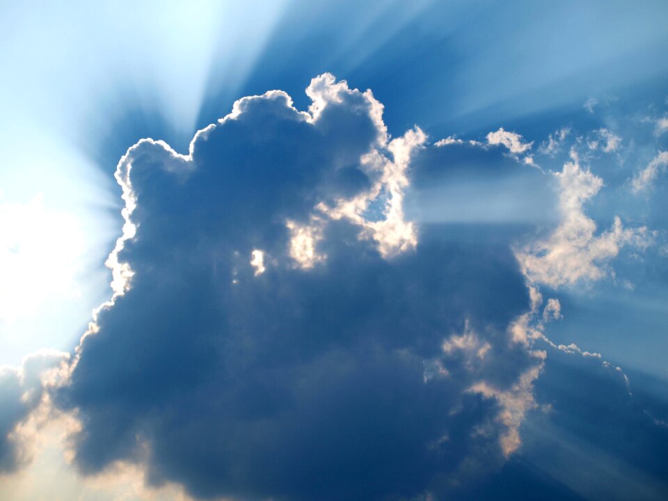 Sky rays romantic