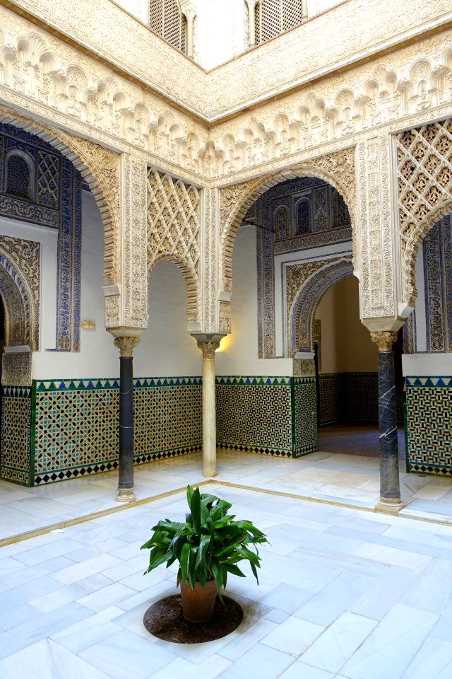 Pátio de las Muñecas, Palacio de Pedro I - Alcázar of Seville, Spain - DSC07398