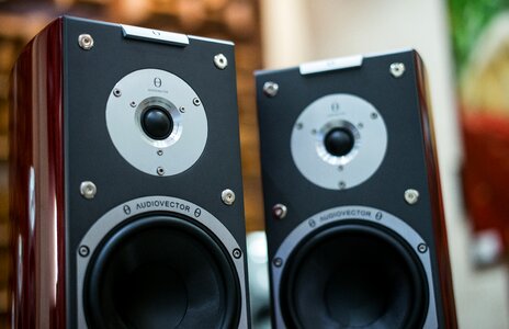 Stereo system sound photo