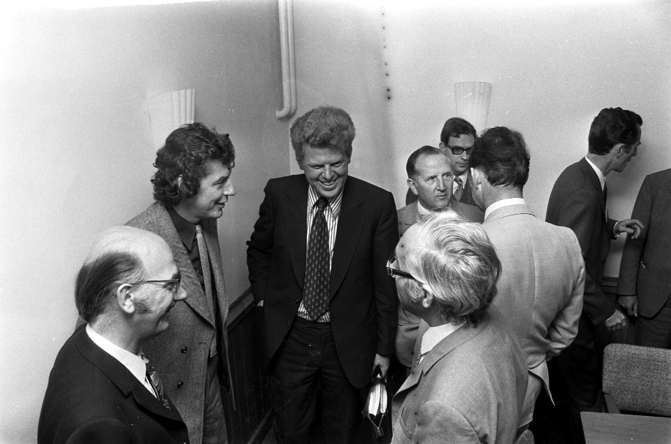 Overleg regering, werkgevers en werknemers, 5 Spit (NKV), Kok (NVV), Duisenberg,, Bestanddeelnr 926-6591