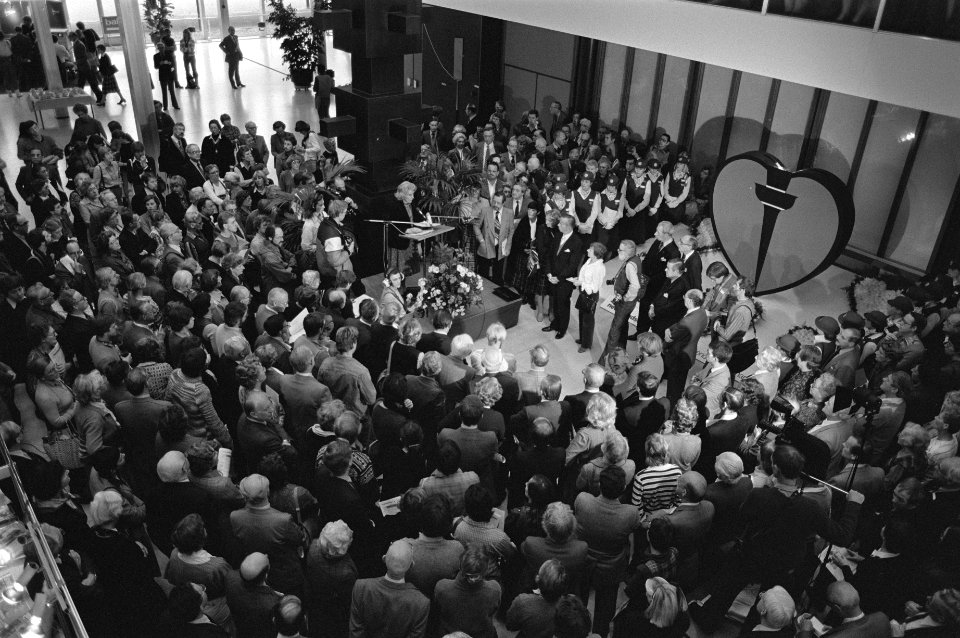 Overzicht tijdens de openingshandeling, Bestanddeelnr 931-8189