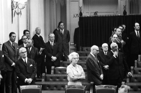 Overzicht van de vergaderzaal, Bestanddeelnr 924-5332