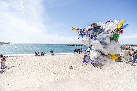 Plastic recycling collection photo