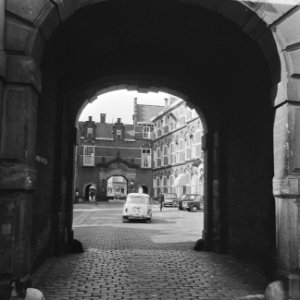 Overzicht Binnenhof Den Haag , ext. Poortje Binnenhof, Bestanddeelnr 922-7436