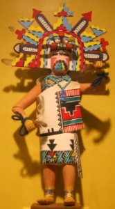 Palhik mana (butterfly maiden) kachina, Arizona, Hopi people, Honolulu Museum of Art