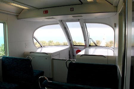 Palm Jumeirah Monorail Interior