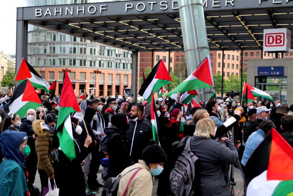 Palestine protest Berlin 2021-05-22 15