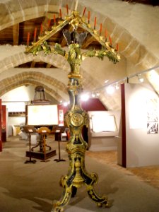 Pamplona - Catedral, dormitorio, tenebrario