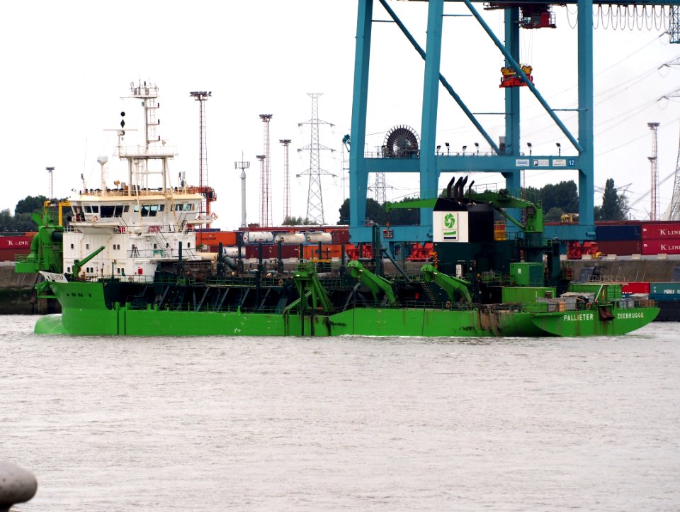 Pallieter - IMO 9279123 - Callsign ORKV on the Schelde river