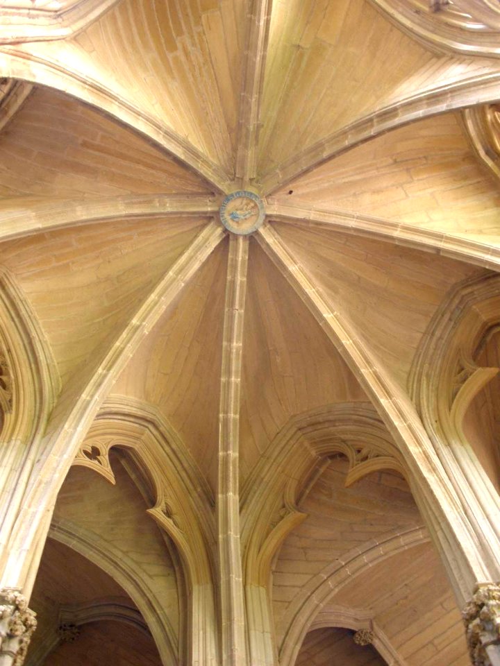 Pamplona - Catedral, claustro, bóveda del lavatorio