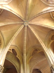 Pamplona - Catedral, claustro, bóveda del lavatorio