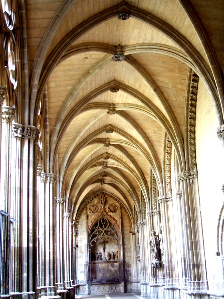 Pamplona - Catedral, claustro 04