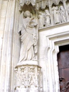 Pamplona - Catedral, claustro, Puerta Preciosa 2