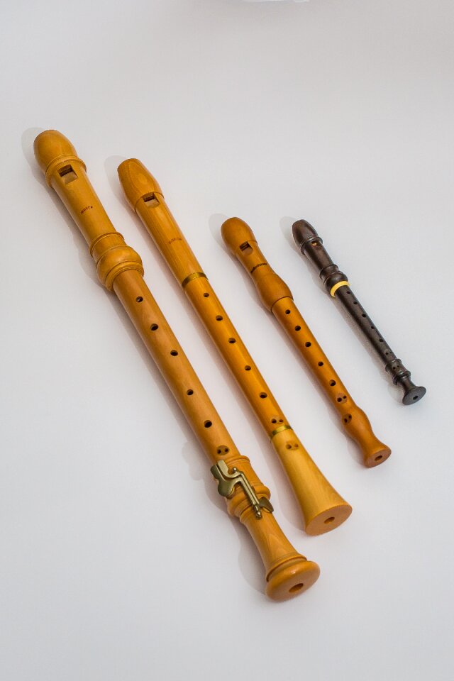 Woodwind wooden flute music