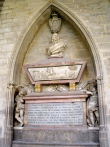 Pamplona - Catedral, claustro, Sepulcro del Conde de Gages