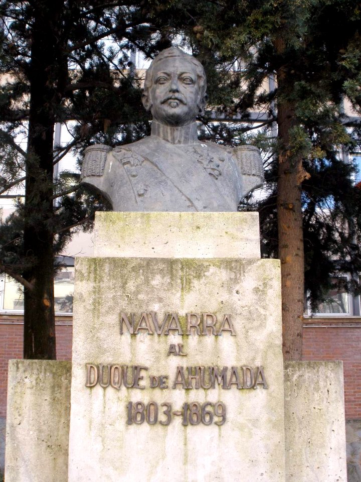 Pamplona - Monumento al Duque de Ahumada