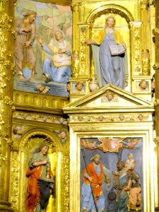 Pamplona - Convento de Santo Domingo e Iglesia de Santiago (PP Dominicos), retablo mayor 5