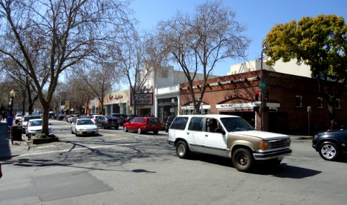 Palo Alto California intersection photo