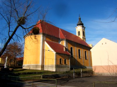 Palotabozsok, templom