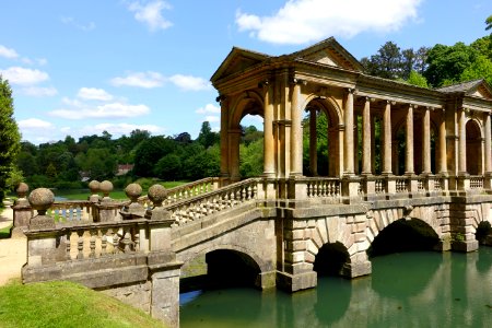 Palladian Bridge - Prior Park - Bath, England - DSC09796
