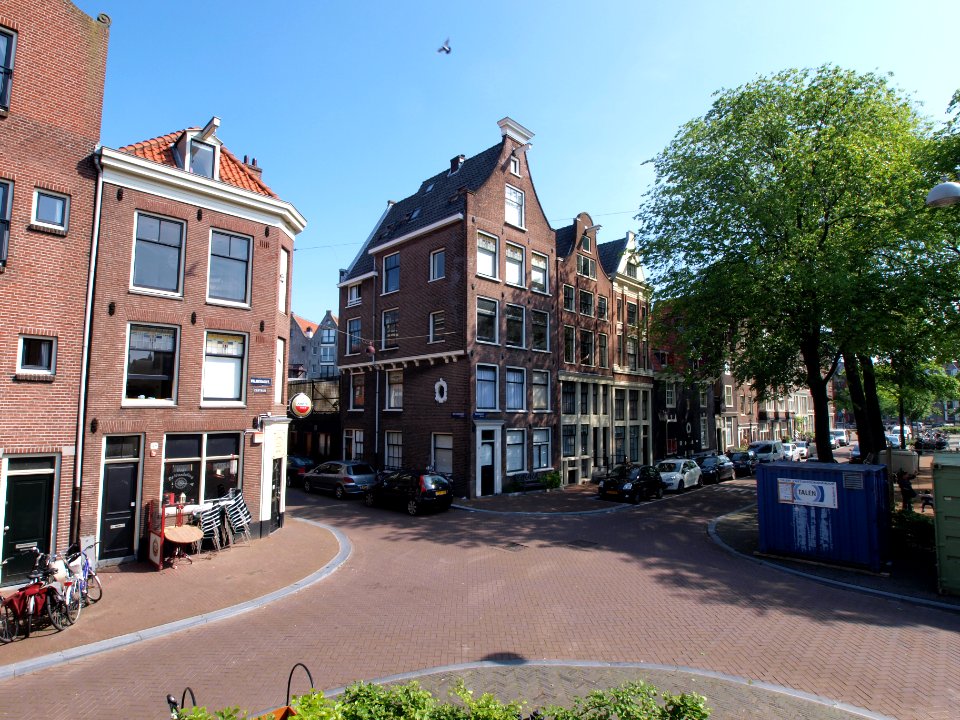 Palmgracht hoek en Driehoektraat