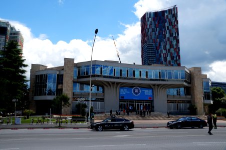 Pallati i kongreseve Tirana (OSCAL19 trip)
