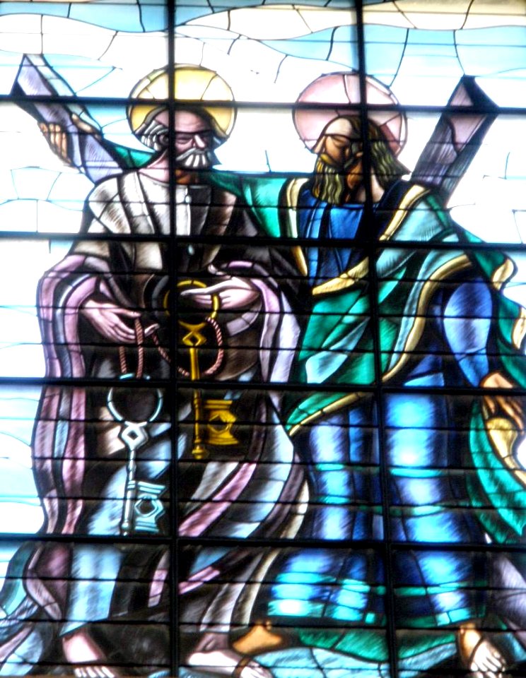 Pamplona - Iglesia de San Francisco Javier, vidrieras 03