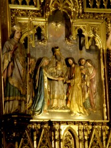 Pamplona - Iglesia de San Cernín o San Saturnino, retablo mayor 01