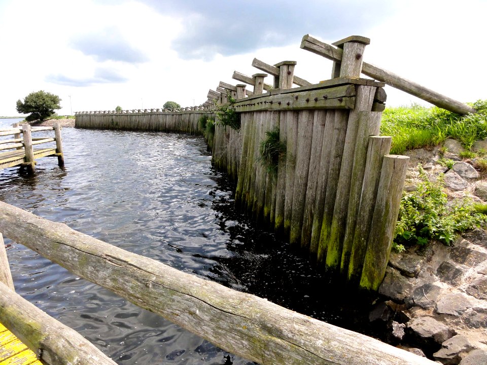 Palendijk nabij Spakenburg