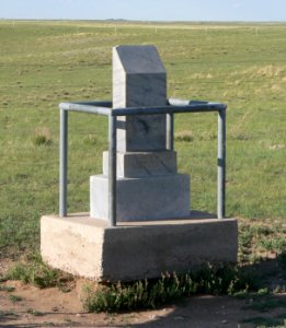 Panorama Point, Nebraska monument