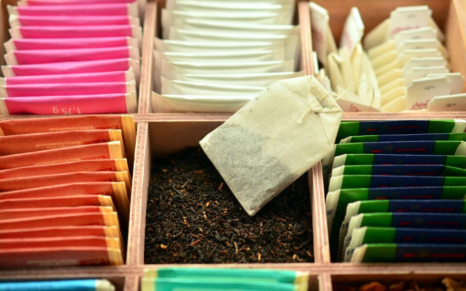Tea box teatime drink