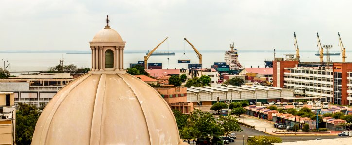 Panoramic of Maracaibo and its dome photo