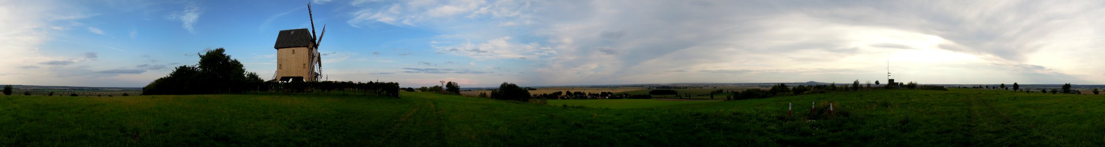 Panorama vom Liebschützberg 2014