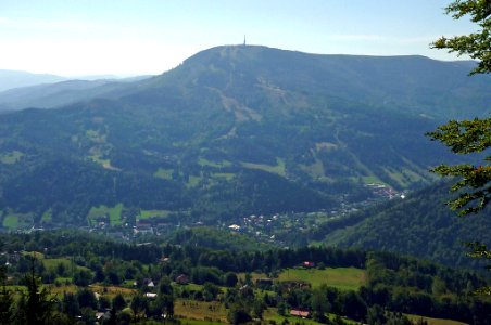 Panorama Szczyrku i Skrzycznego (Blick-Schirk)