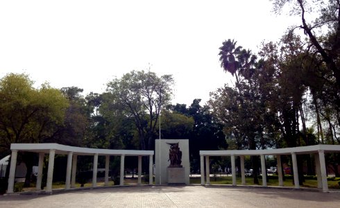 Panoramica Monumento niños heroes paseo mendez cd victoria photo