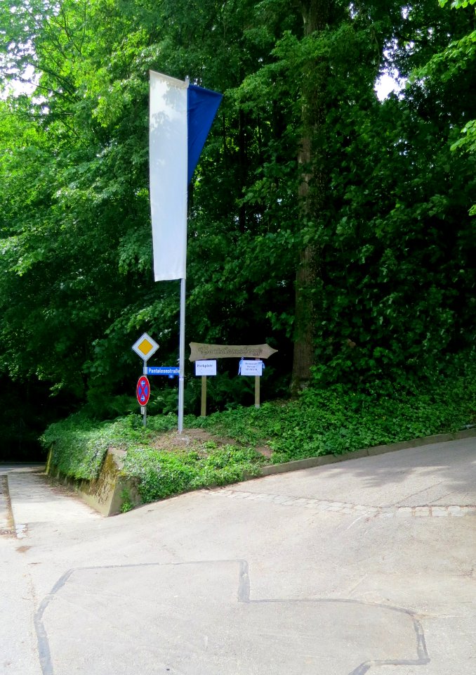 Pantaleonsberg Aufffahrt
