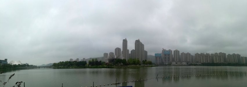 Panoramic view of Meixi Lake, Changsha, Hunan, China, Picture2