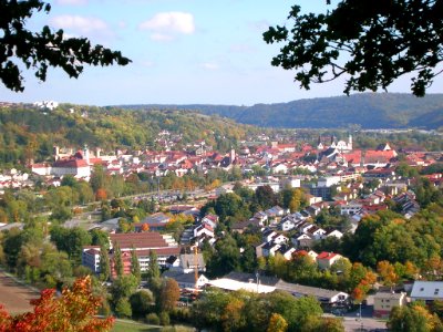 Panoramaweg Eichstätt-Schönblick -Blick auf Altstadt (3)